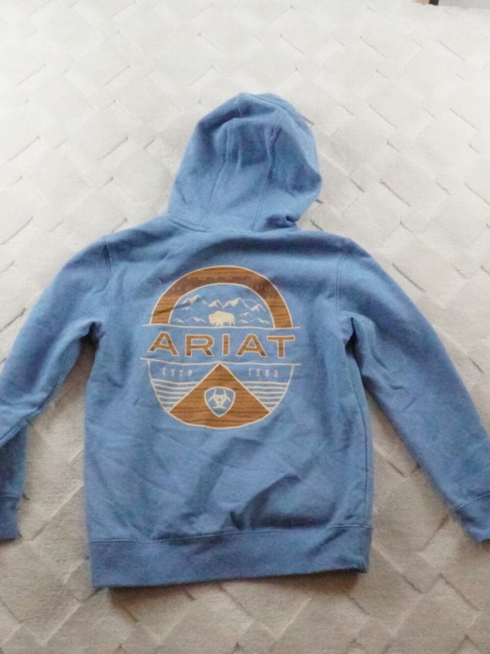 Ariat Boys Hoodie Medium ( 10-12) Youth Western Cowboy